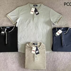 Playeras cuello chino